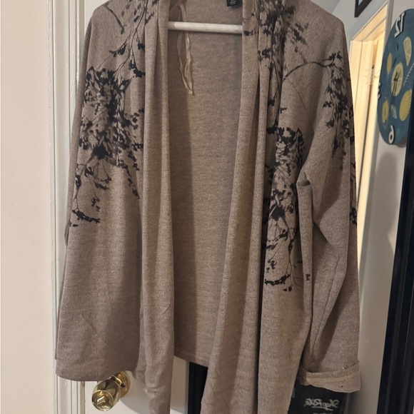 Sharagano Studio PL draped cardigan - Picture 1 of 4